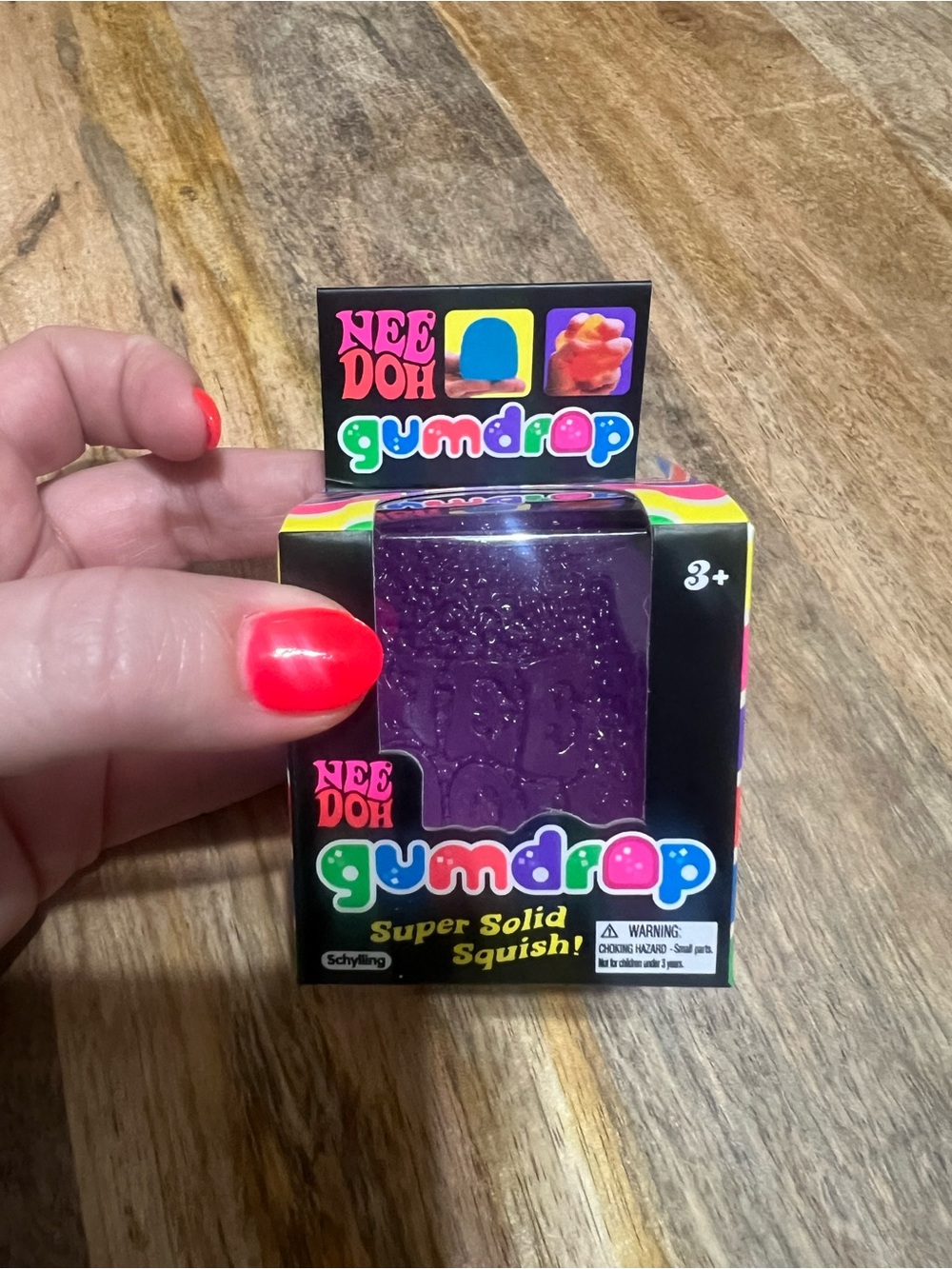 Nee Doh Gumdrop  - Purple